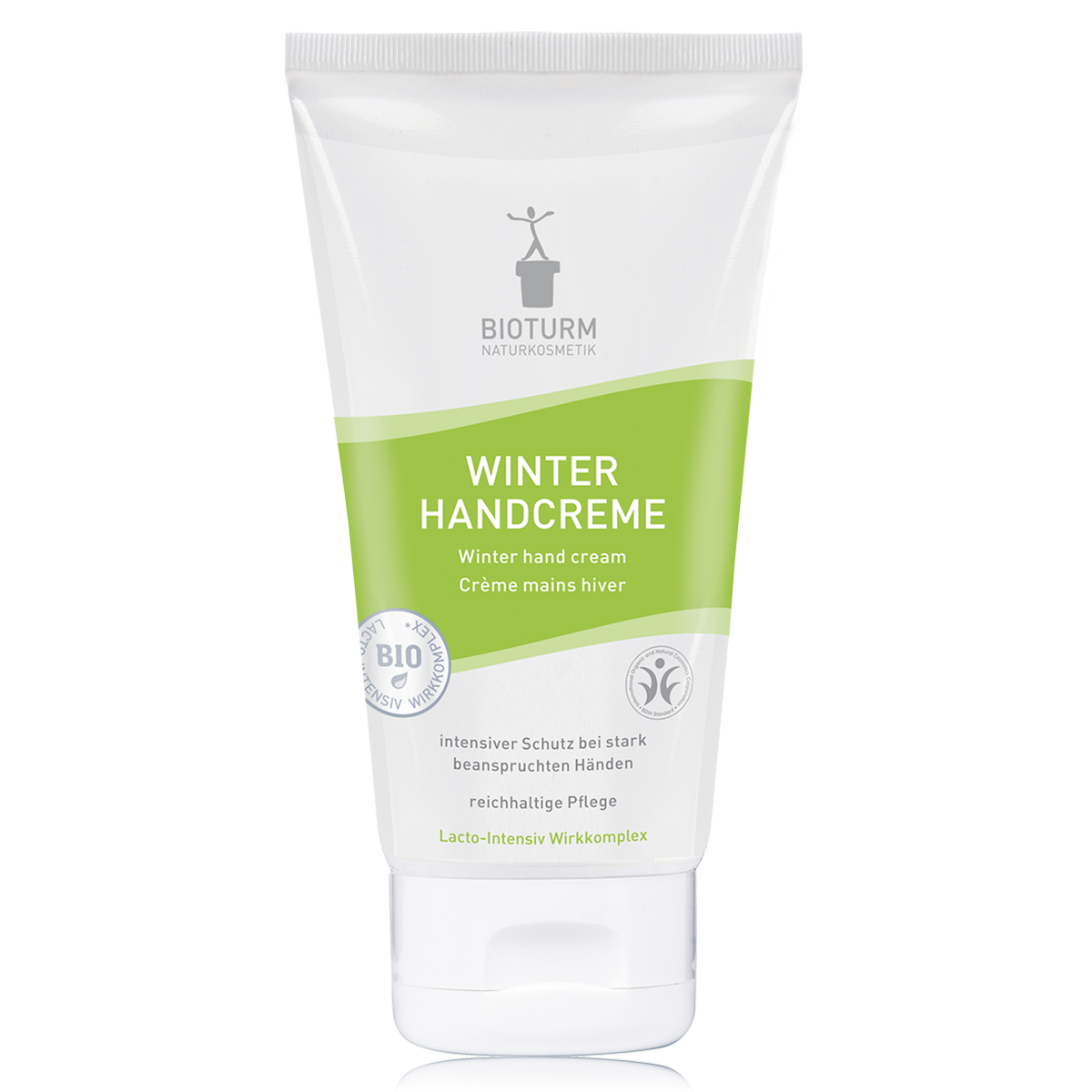 Eine Darstellung der Winter-Handcreme Nr.53: Die Verpackung zeigt Intensiver Schutz für stark beanspruchte Hände.