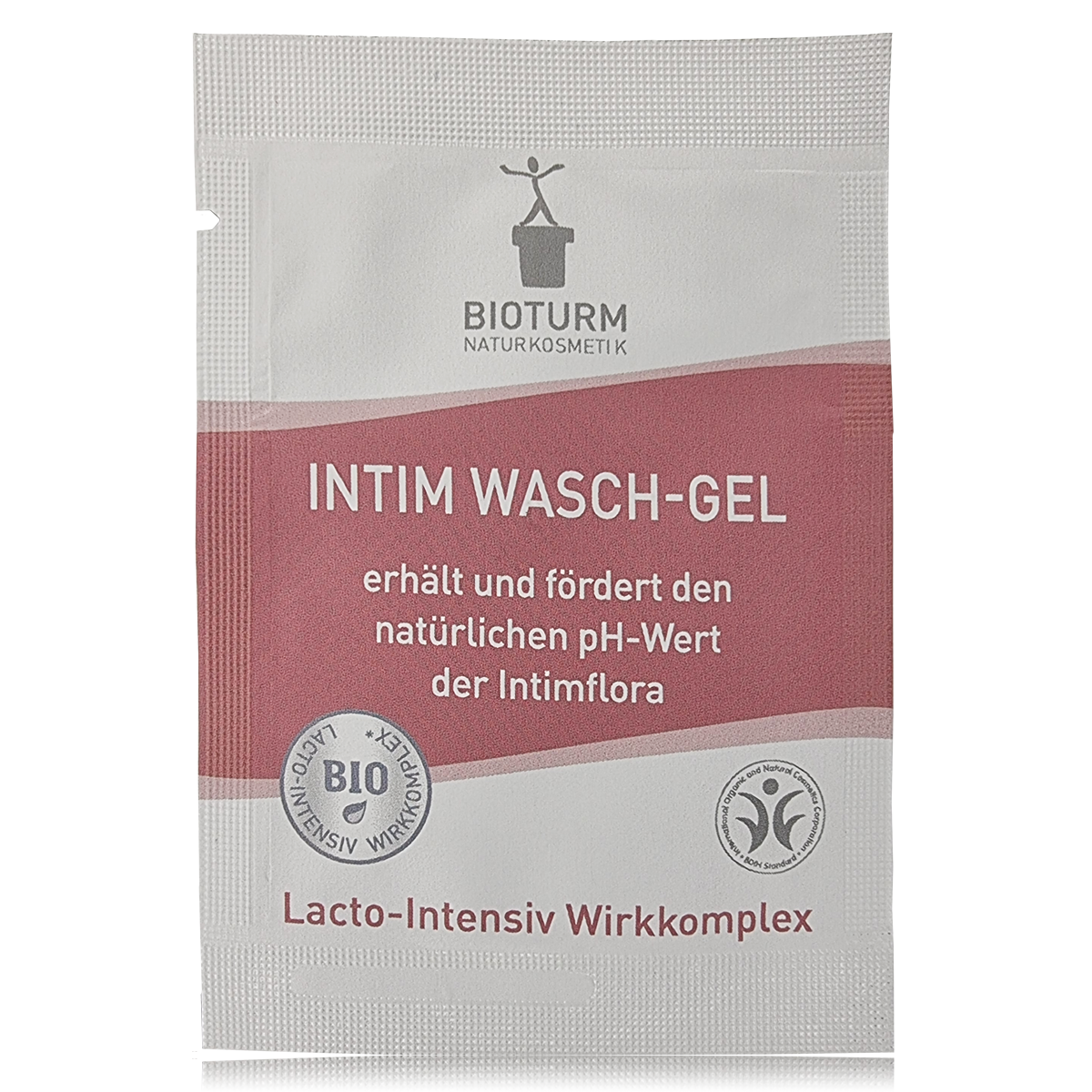 Sachet des Intim Wasch-Gel von Bioturm Naturkosmetik